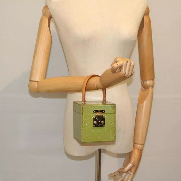 LOUIS VUITTON Monogram Vernis Bleecker Pouch Baby Blue M91003 LV Auth tb940 - Picture 3 of 16